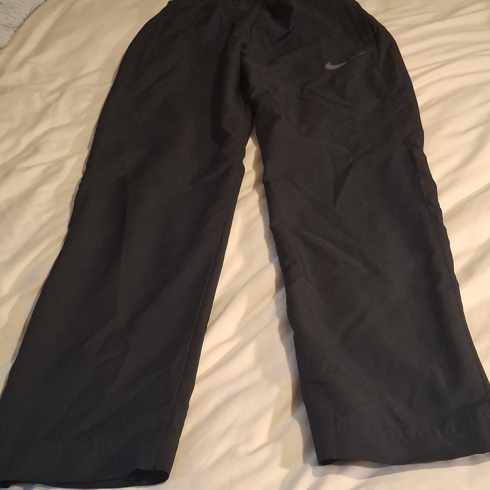 Mens Nike Black Nylon Athletic Pants - Picture 6 of 7